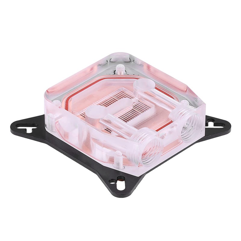 Eboxer GPU Water Block Water Cooling Cooler Base, Copper POM Metal Water Cooling System Parts Kits for DIY PC with Waterway Component - Image 5
